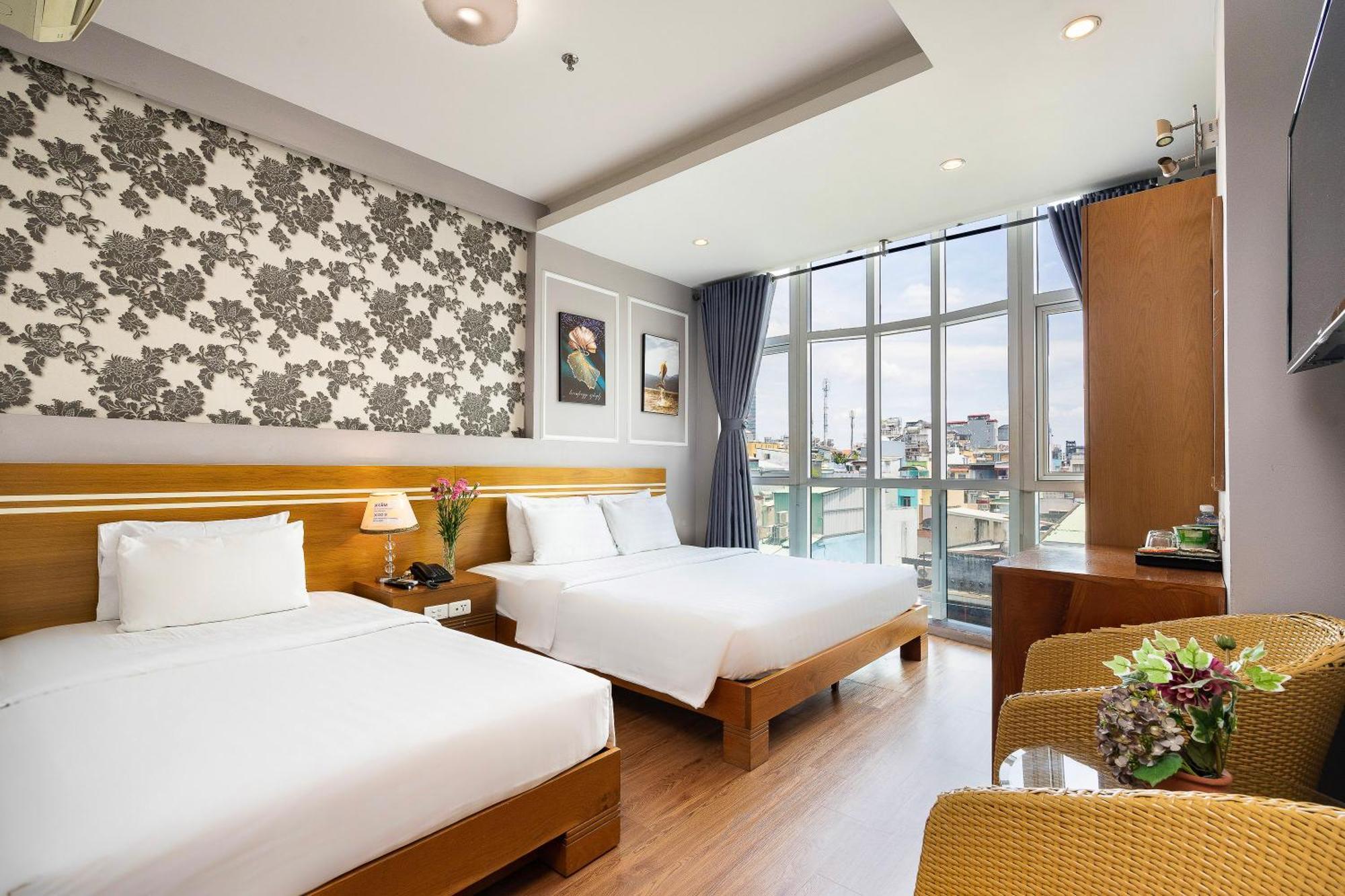 Lucky Star Hotel 266 De Tham Hô Chi Minh-Ville Extérieur photo